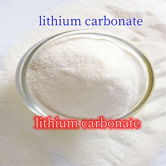 Lithium Carbonate Li2co3 Raw Material for Producing Lithium Compounds